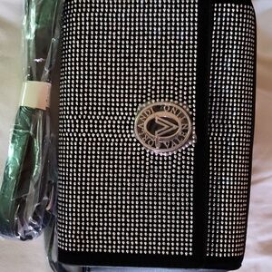 Valentino Orlando purse black with silver accents